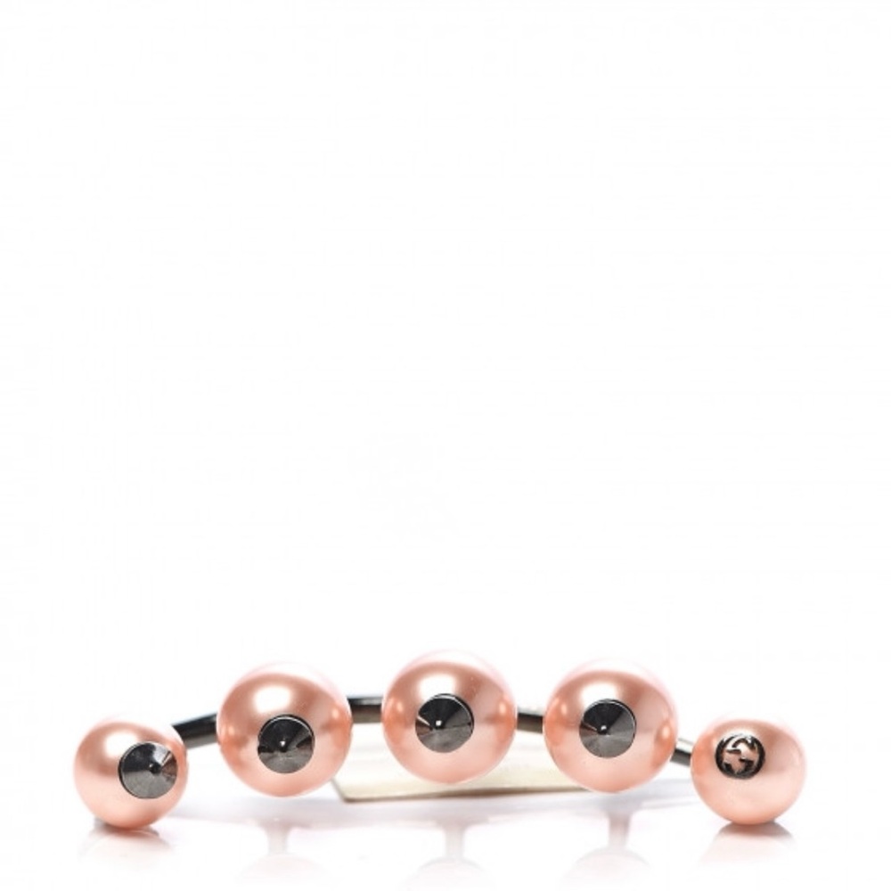 GUCCI RARE Pearl Multi-Finger Cocktail Ring - Picture 8 of 11